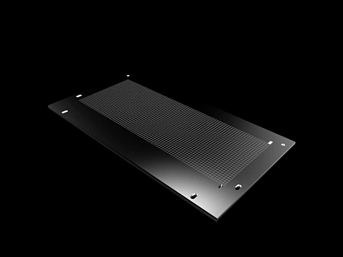 Rittal - Flenseplate i plast  funksjon