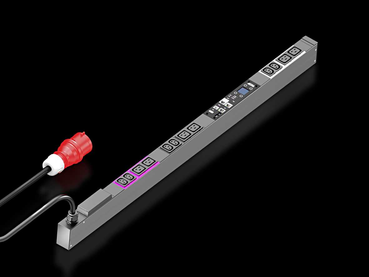 Rittal - PDU metered 16A/3P CEE 6xC13+