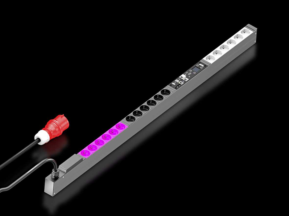 Rittal - PDU metered 16A/3P CEE 18xCEE