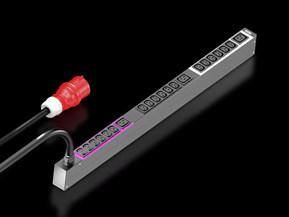 Rittal - PDU basic 16A/3P CEE 18xC13+3