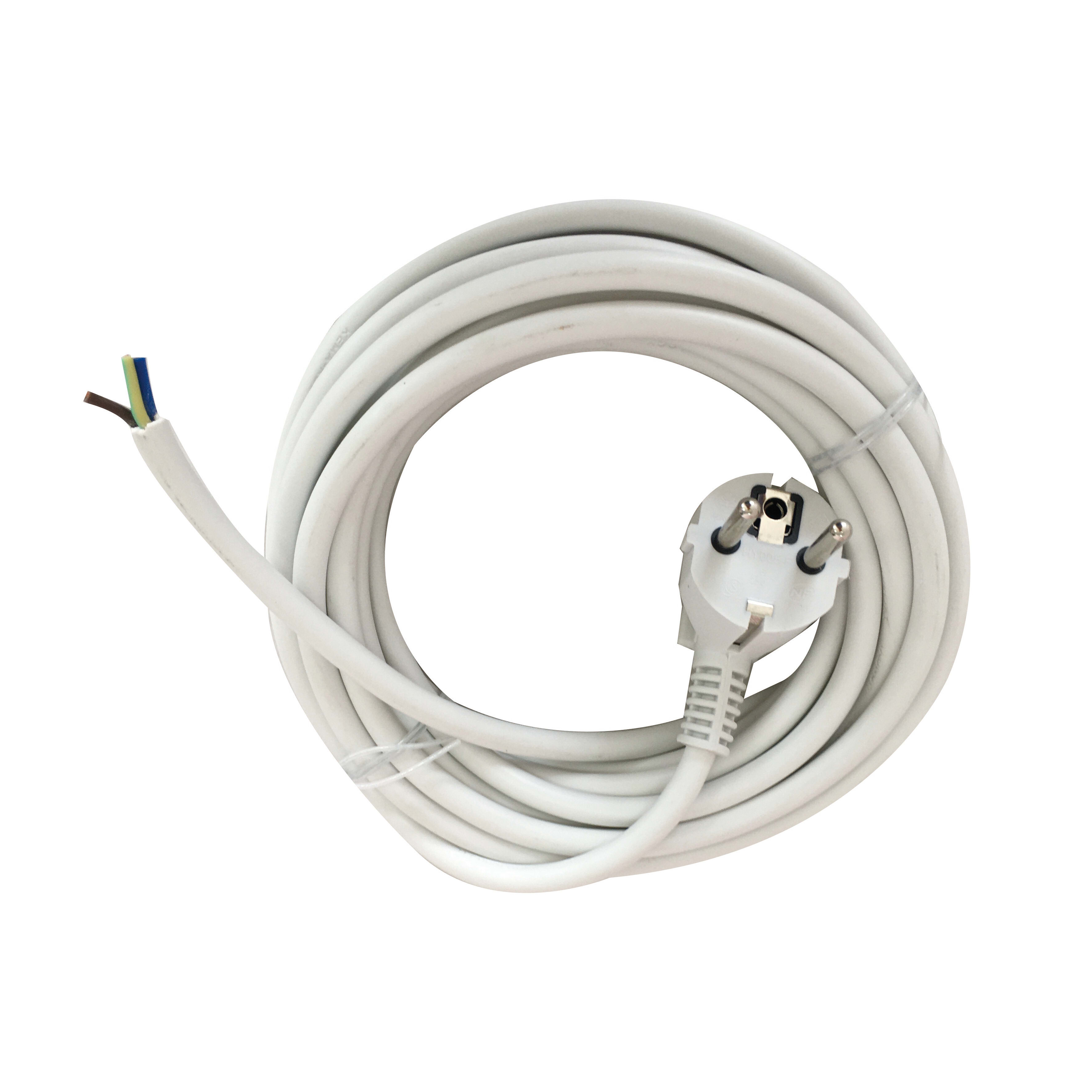 TradeForce - Konfeksjonert PMH 3G1.0mm2 5m kabel med plugg