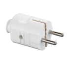 TradeForce - Støpsel med jord. Rett innføring 16A/250V IP20 