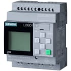 Siemens - LOGO! 24RCE, logikkmodul, display PS / I / O: 24V AC / DC 24V / relé, 8 DI / 4 DQ