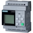 Siemens - LOGO! 24CE, logikkmodul, display PS / I / O: 24 V / 24 V / 24 V trans., 8 DI (4 AI) / 4 DQ