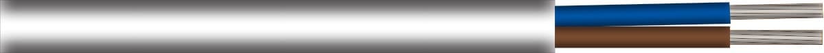 NEK Kabel - DOWNLIGHTKABEL 2X1.5 90GR NEK  DBL ISOL 100M 240V