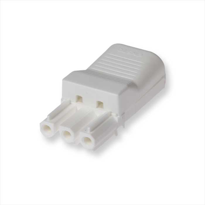 Ensto Building Systems - Hunkontakt 3p uten strekkavlastning SORT