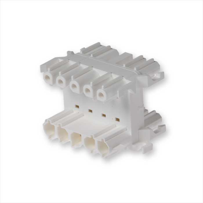 Ensto Building Systems - Avgreningsblokk T5 HVIT