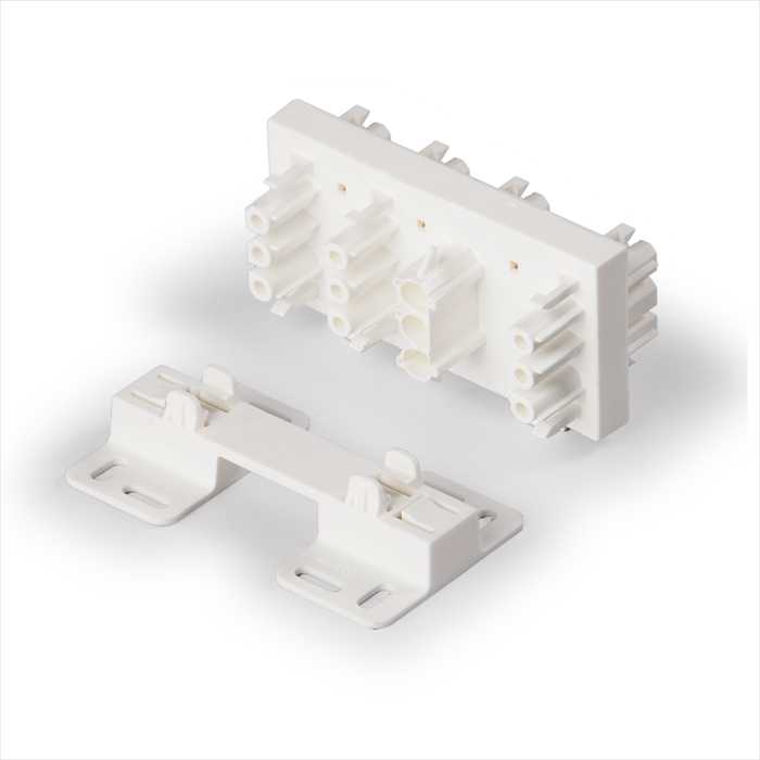 Ensto Building Systems - Avgreningsblokk H3 SORT