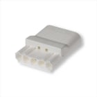 Ensto Building Systems - Hanplugg 5p smal uten strekkavlastning HVIT