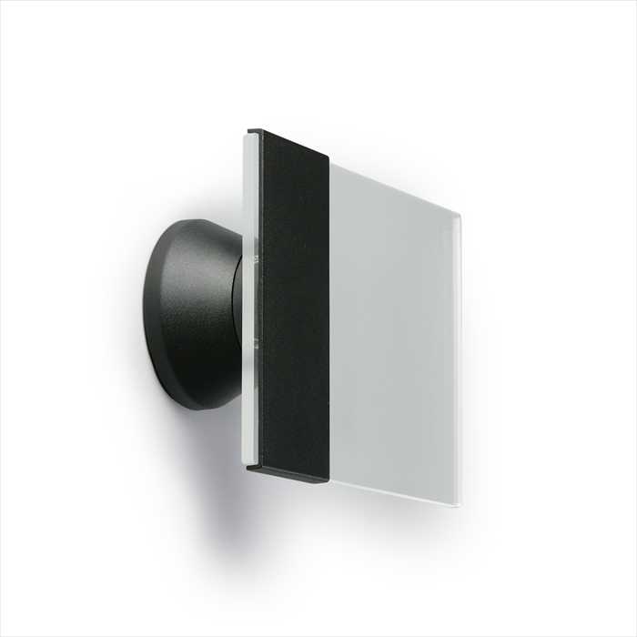 Ensto Building Systems - Skiltarmatur 1W LED rektangel svart