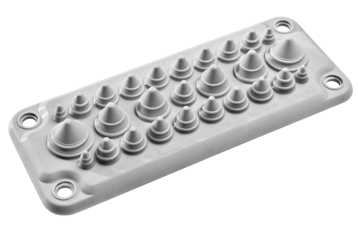 Ensto Building Systems - Flens MC25/27 Multigate kabelgjennomføring