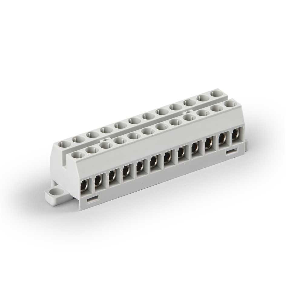 Ensto Building Systems - KR 8121  REKKEKLEMME 12-POL BL
