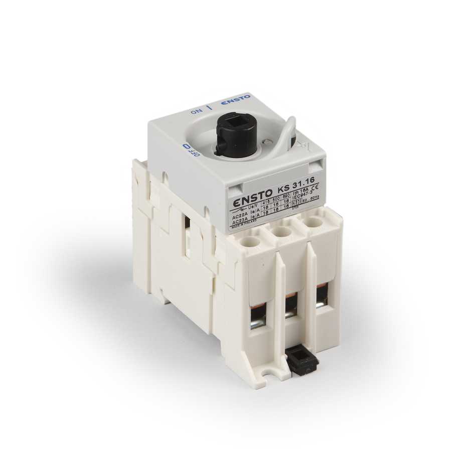 Ensto Building Systems - KS 3.16 LASTBRYTER M.V. 3X16A