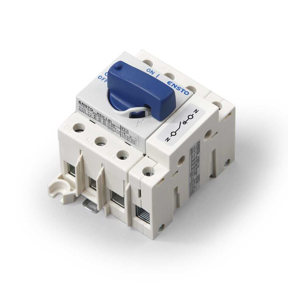 Ensto Building Systems - KSM31.63 LASTBRYTER U.V 3X63A