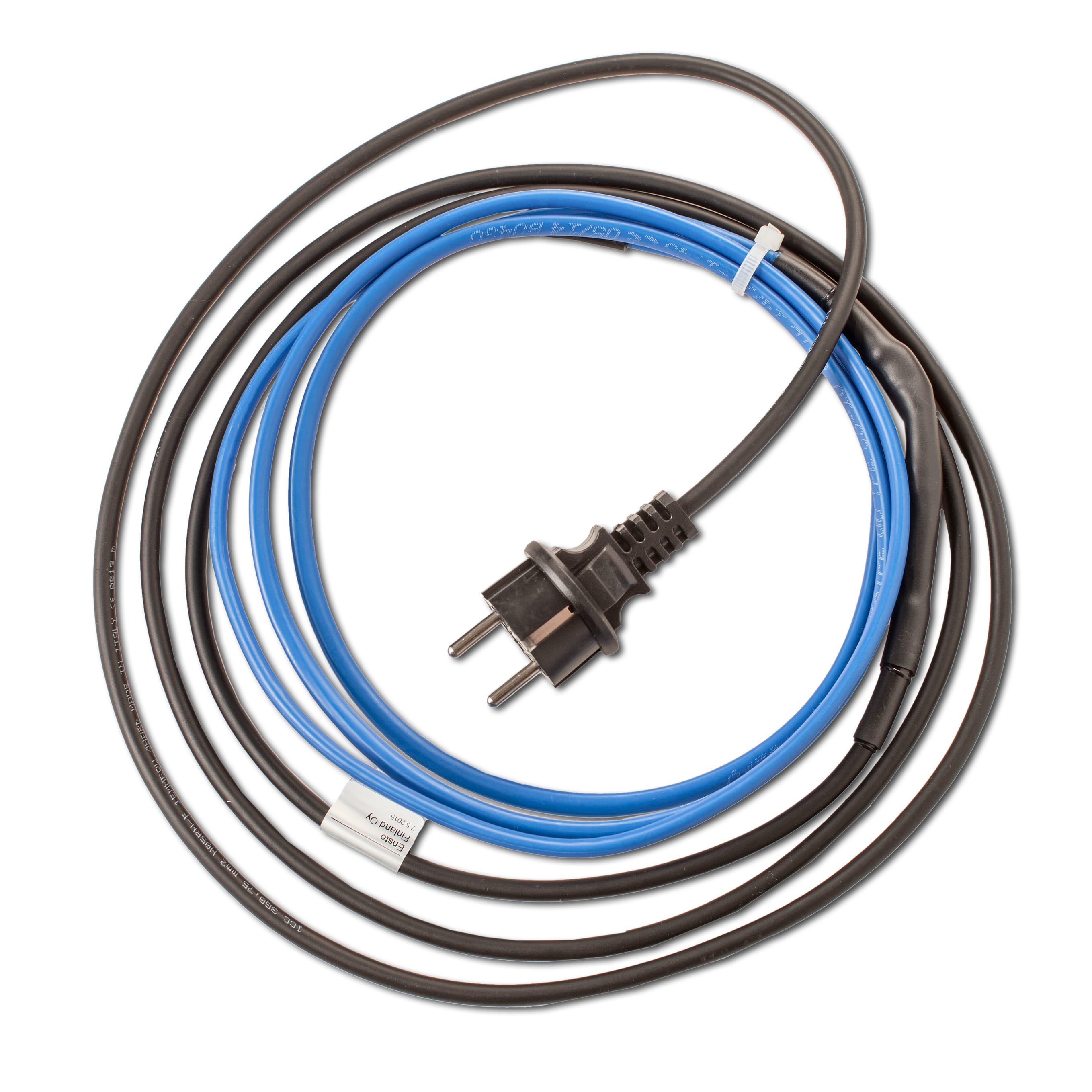 Ensto Building Systems - Plug'n Heat - Selvregulerendes varmekabel med plugg for inn./utv. rørmontasje