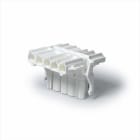 Ensto Building Systems - Avgreningsblokk 1stk 5-pol inngang og 1stk 5pol + 6stk 3-pol utganger, HVIT