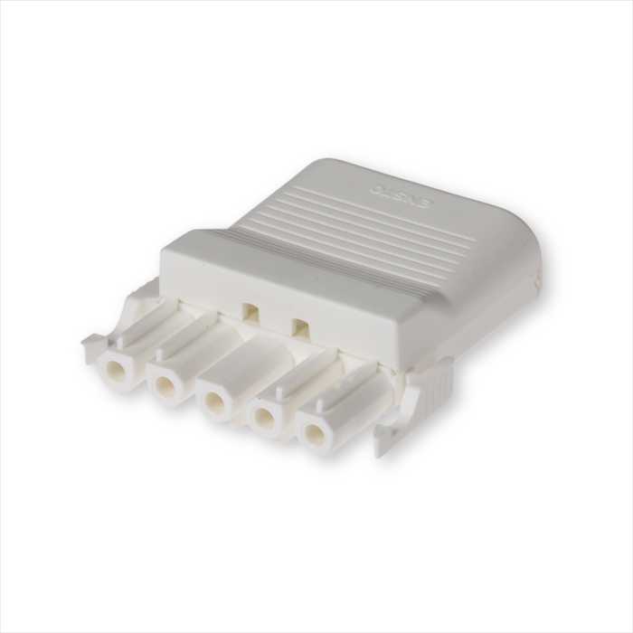 Ensto Building Systems - Hunkontakt 5p uten strekkavlastning SORT