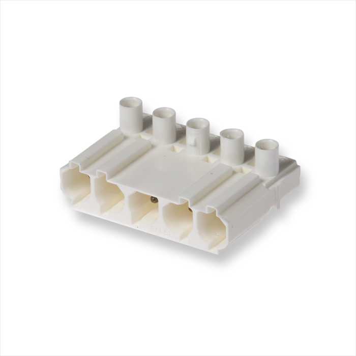 Ensto Building Systems - Hanplugg 5p uten strekkavlastning HVIT