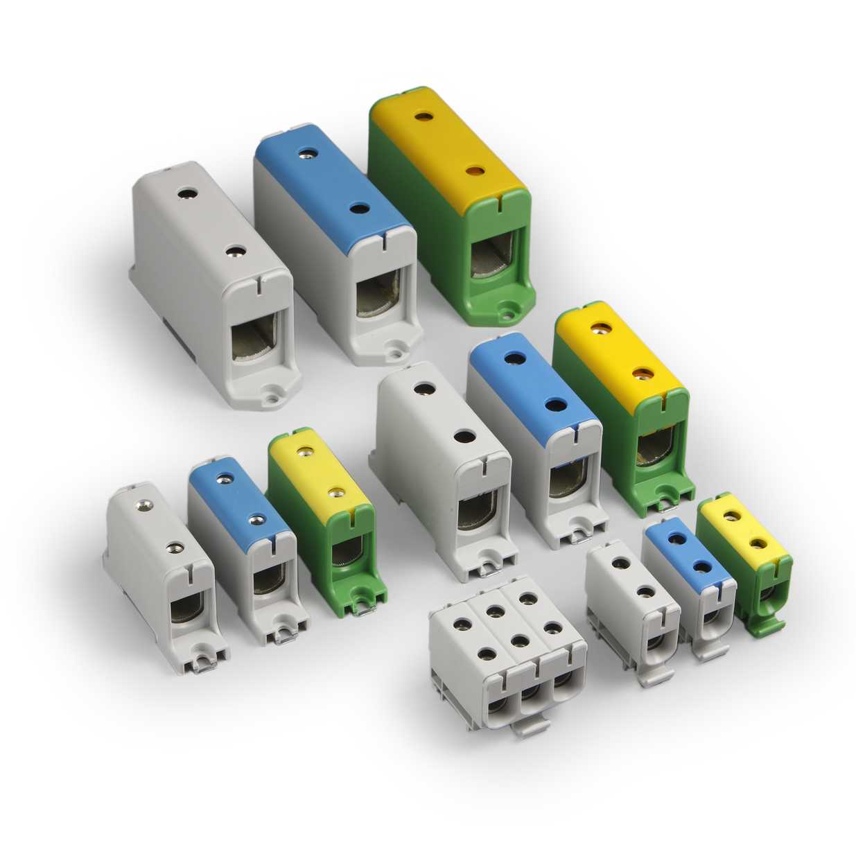 Ensto Building Systems - KE 61.3 Universalklemme GUL/GRØNN