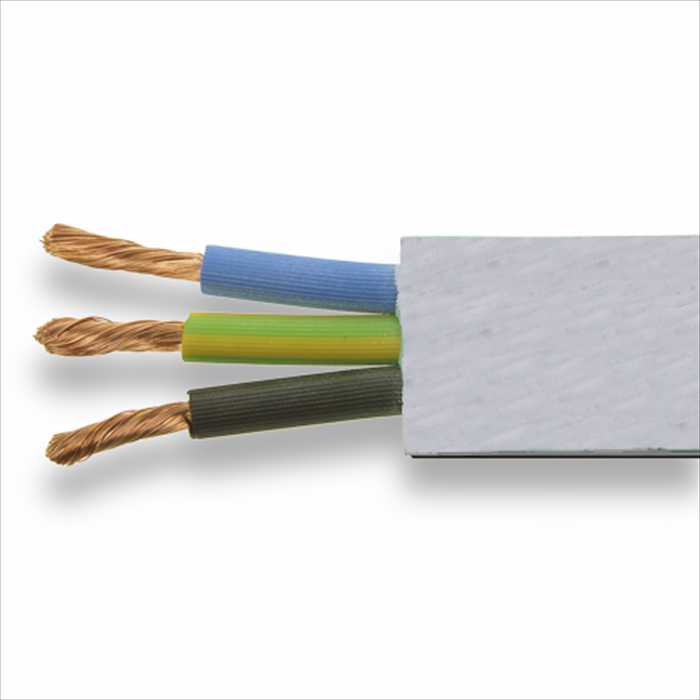 Ensto Nor AS - Flatkabel 3G2,5 PVC GRÅ