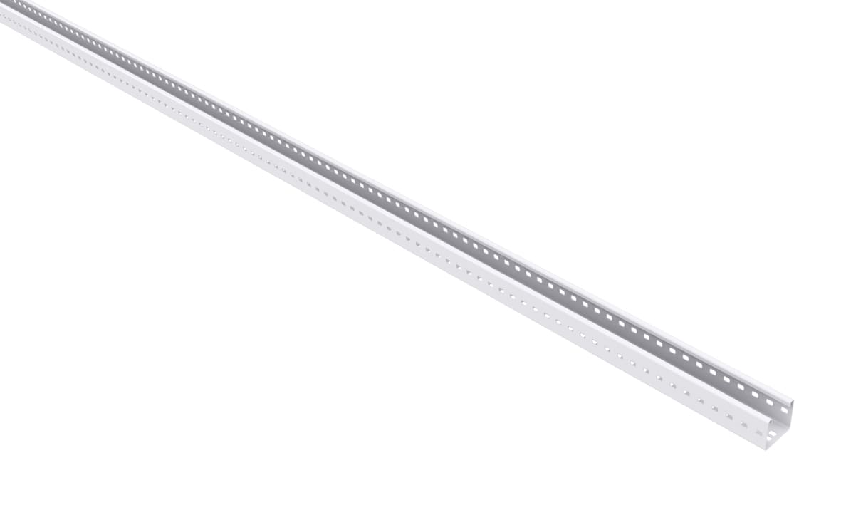 MP Bolagen - Kabelbane perf 50mm Hvit 3m MP-3931V