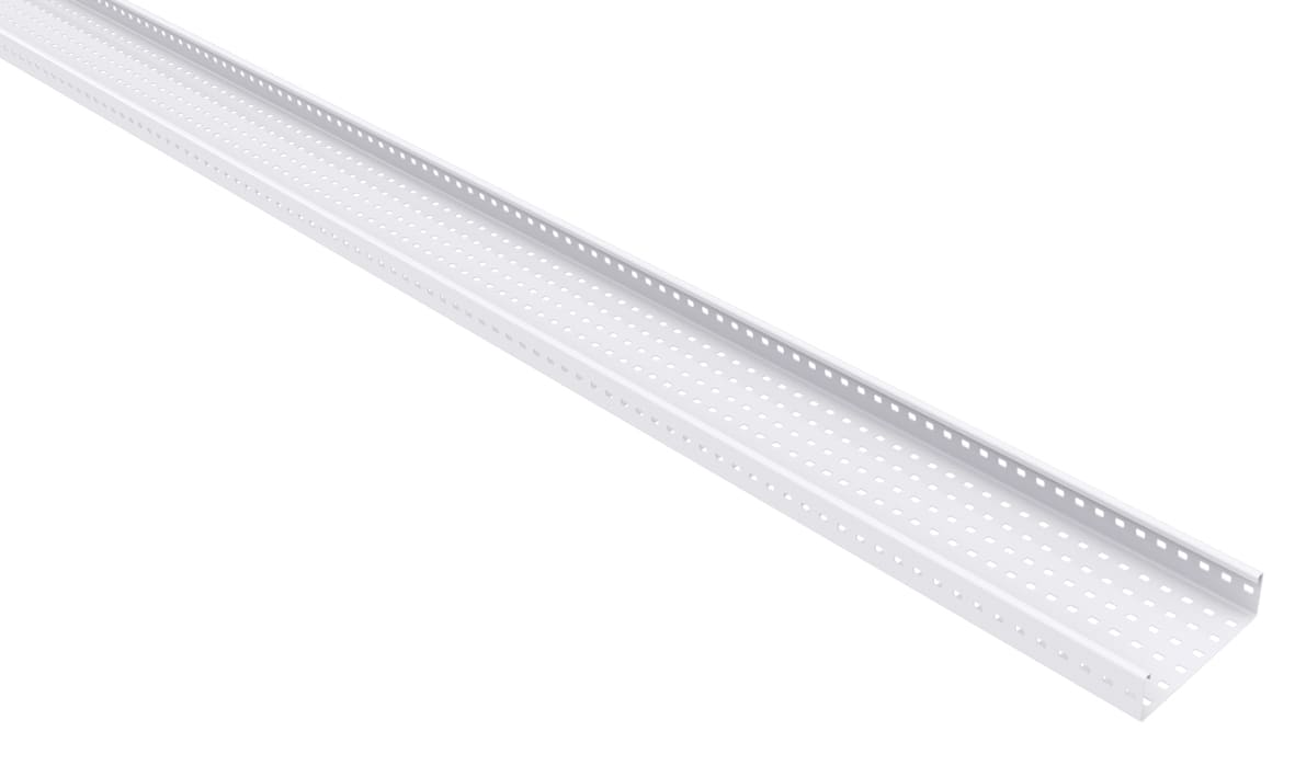 MP Bolagen - Kabelbane perf 150mm Hvit 3m MP-3331V
