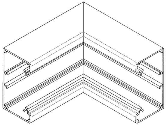 REHAU - SIGNO BK INNERHJØRNE 70/100