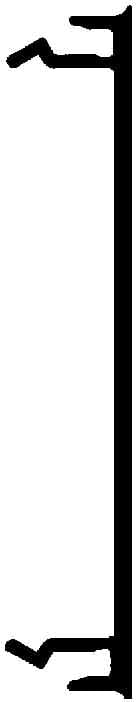 REHAU - SIGNO BK LOKK HVIT ALLE DIM. BK KANAL