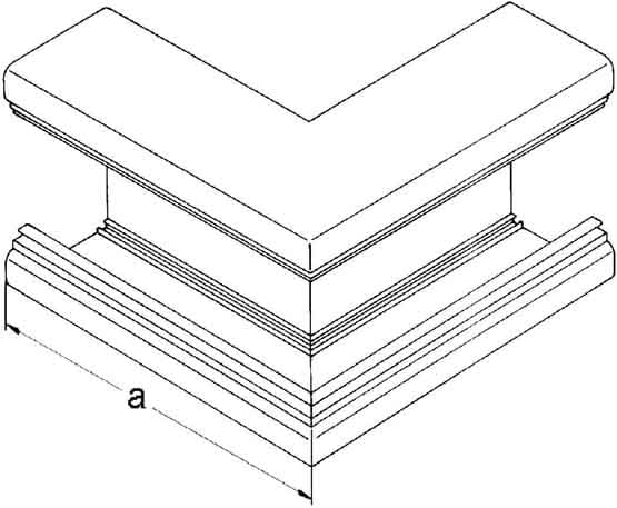 REHAU - Signo BK 70/170 Ytterhjørne