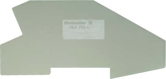 Weidmueller - PAP PDL4 ENDEPLATE