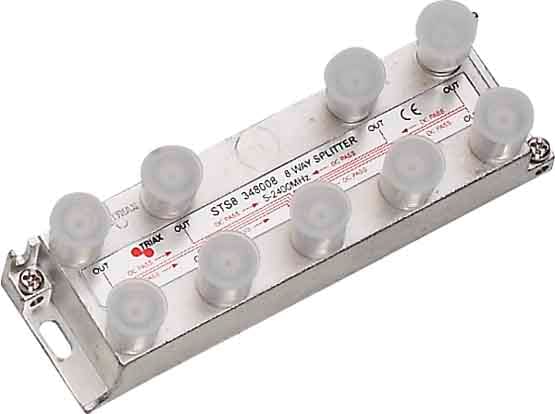Triax - Fordeler 8Veis 5-2400Mhz 11.7D Triax Sts2 Splitter Satelitt