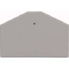 WAGO - ENDE-/SKILLEPL. GRÅ