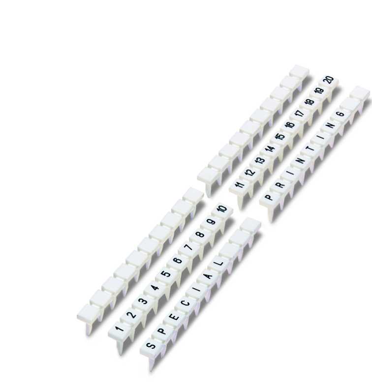 Phoenix Contact AS - MERKE FOR KLEMMER BNB-ZB 5,2,LGS:  41-50 1401802:0041