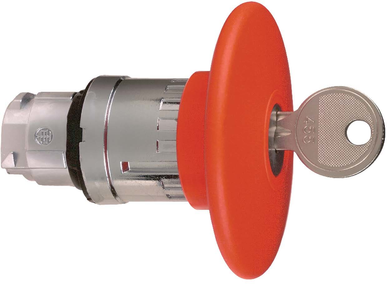 Schneider Electric - ZB4BS96412 N°dstopphode metall n°kkelfrigj