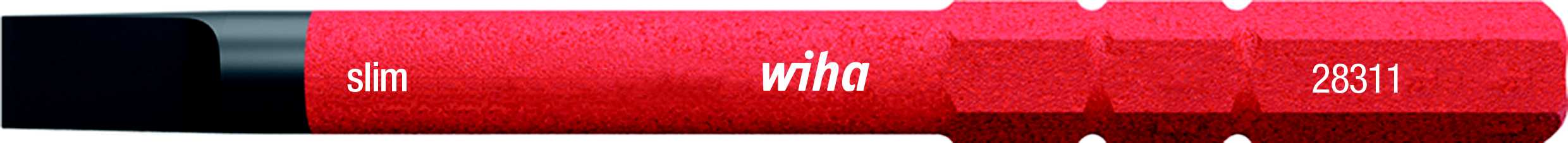 Wiha - Wiha slimBit 1000V 2,0mmx75mm