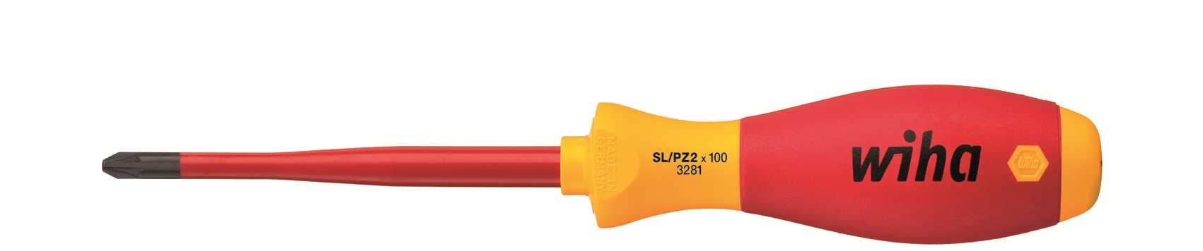 Wiha - Skrutrekker slim SL/PZ2 1000V