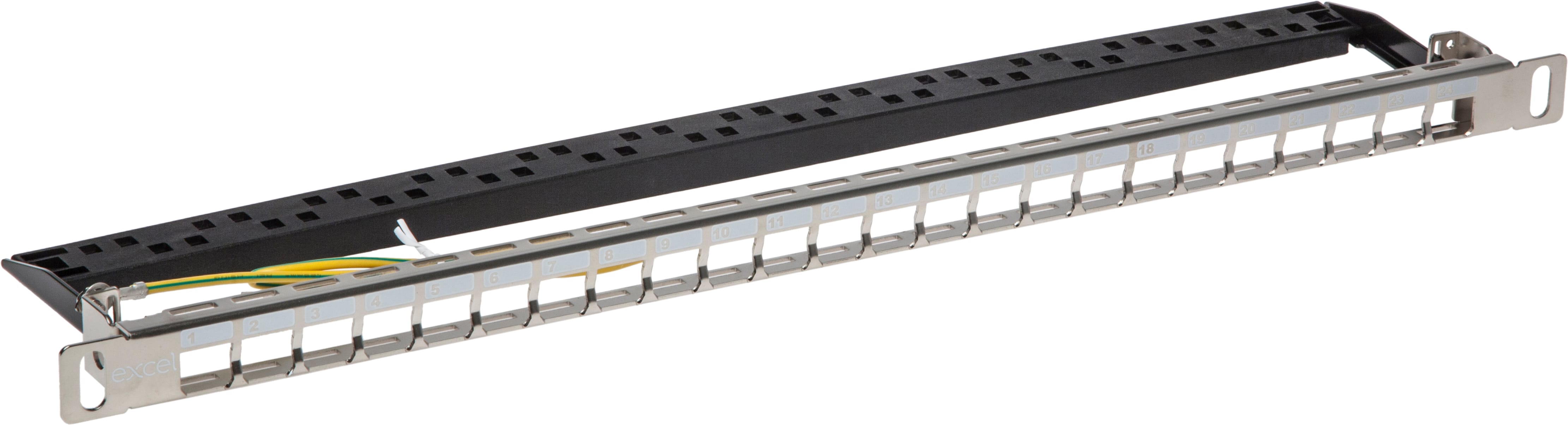Excel - 100-041 PATCHPANEL 19 24P 0,5U CHROME