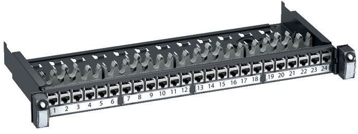 Schneider Electric - PATCHPANEL 24XRJ45 CAT6A STP KOMPLETT LECOM OFFICE