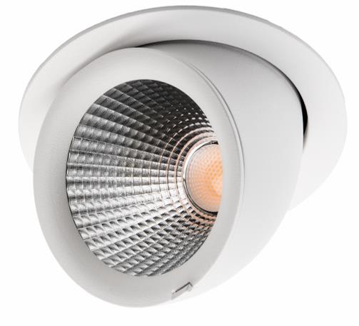 SG Armaturen - EXCLUSIVE MIDI HVIT TW LEDDIM