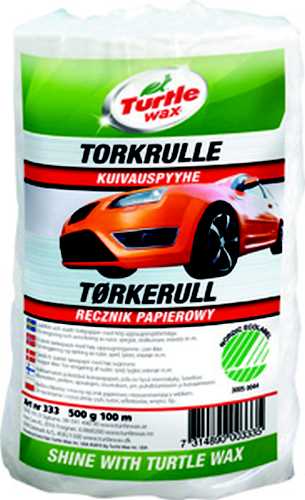 Turtle Wax - Turtle Wax Tørkerull 100m