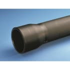 Norsk Wavin - Glatte kabelrør 110mm Sorte for åpen forlegging.