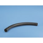 Norsk Wavin - Bend 75mm 90 grader, radius 550mm, farge sort.