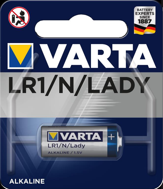 Varta - BATTERI LR01 1,5V ELECTRONICS 4001  1PK O.NR:4001101401