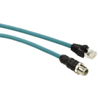 Schneider Electric - TCSECL1M1M1S2 Ethernet kabel M12-M12 1m