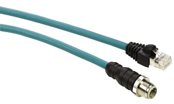 Schneider Electric - TCSECL1M1M1S2 Ethernet kabel M12-M12 1m