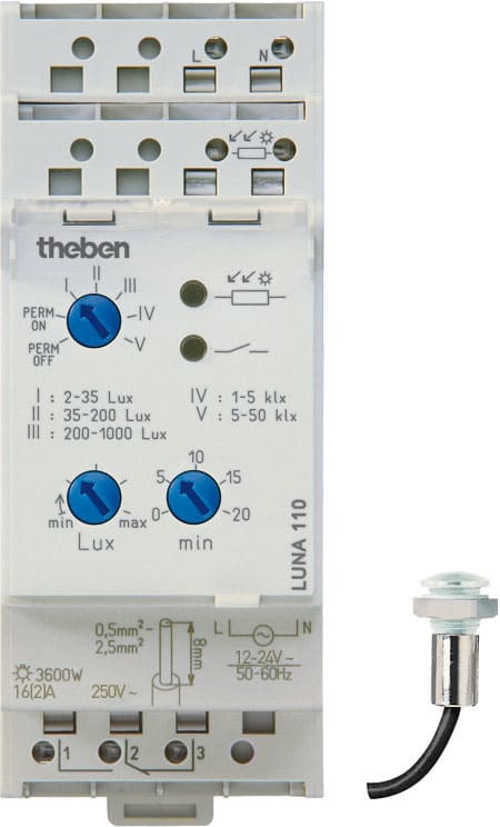 Theben AG - 1104200, LUNA 110 EL 24V