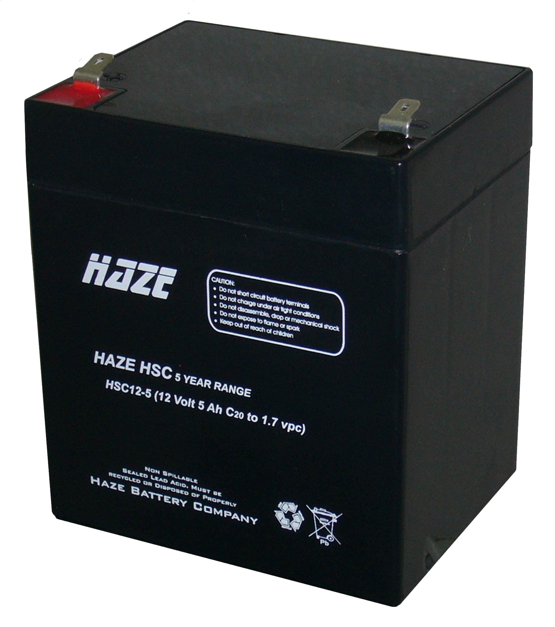 Haze Battery Co LTD - Blybatteri 12volt 5ah lukket