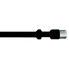 Melbye - Isolasjonsstrømpe belagt med silikongummi, sort 6-12mm VSX75