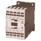 Eaton Electric - Kontaktor, 3 polet, 380 V 400 V 3 kW, 1 N/O, 230 V 50 Hz, 240 V 60 Hz, Fjærklemmer