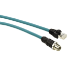 Schneider Electric - TCSECL1M1M10S2 Ethernet kabel M12-M12 10m